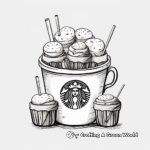 Pleasant Starbucks Cake Pops Coloring Pages 4