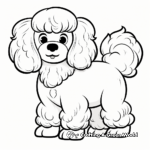 Poodle Hairstyles Coloring Sheets 2