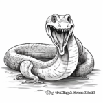 Prehistoric Titanoboa Coloring Pages 4