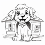 Puppy Playhouse Coloring Pages: Small, Medium and Large 2
