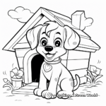 Puppy Playhouse Coloring Pages: Small, Medium and Large 3