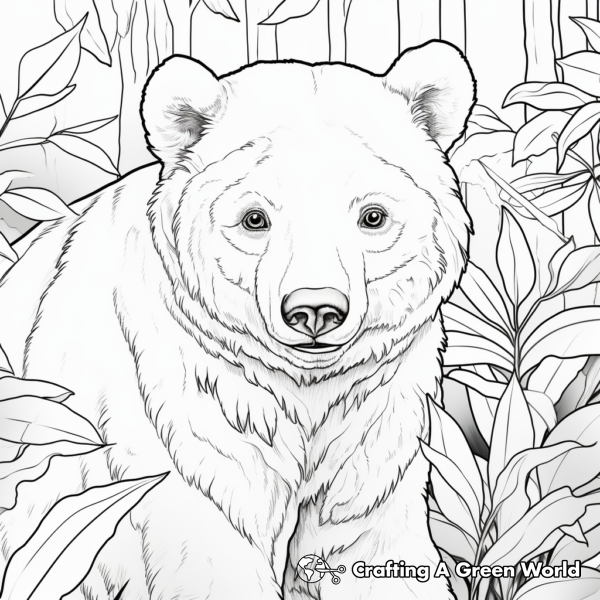 Rainforest Animals Coloring Pages 1