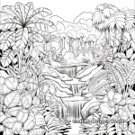 Rainforest Layers Coloring Pages 4