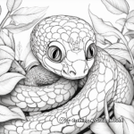 Rare Rainforest Reptiles Coloring Pages 2