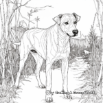 Retired Greyhound Experience Coloring Pages 4