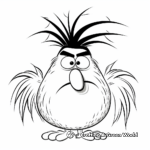 Rockhopper Penguin In Action Coloring Pages 4