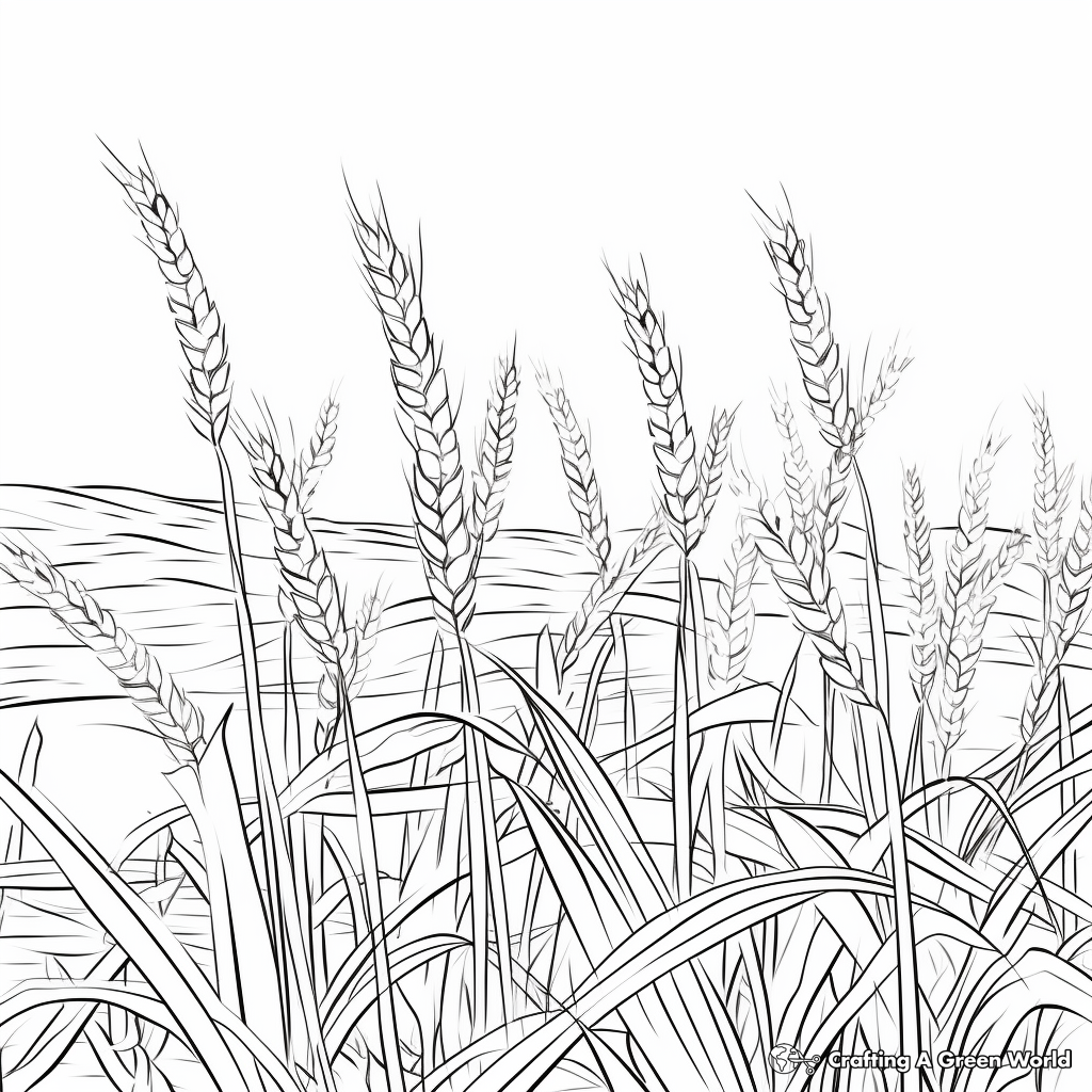 Rye Grass Coloring Sheets 1