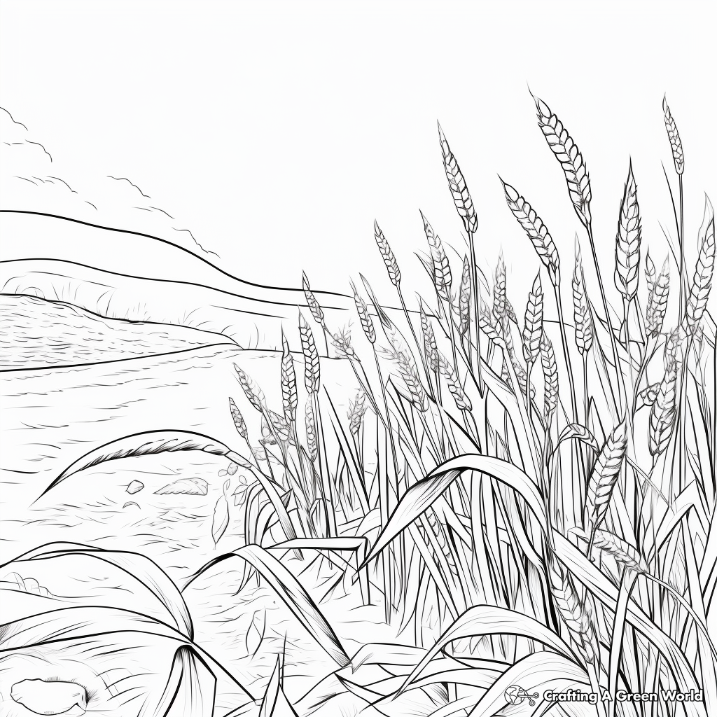 Rye Grass Coloring Sheets 2