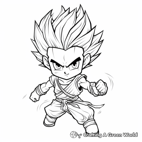Goku Coloring Pages - Free & Printable!