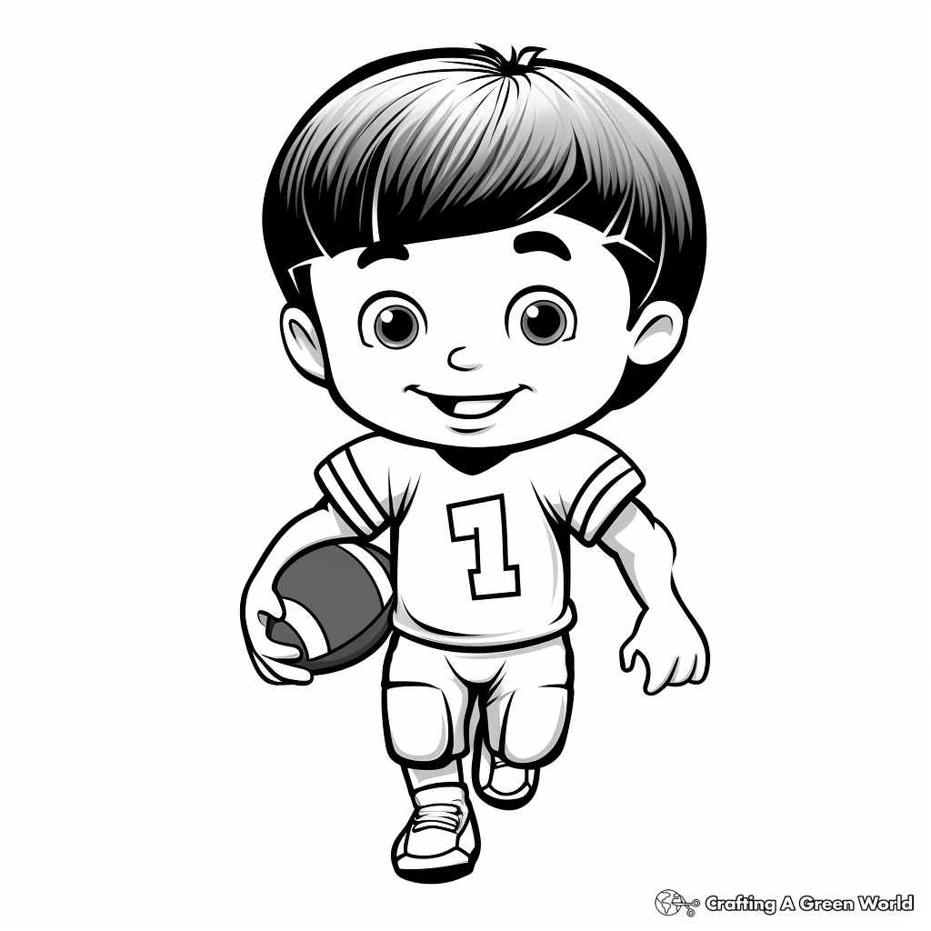 Team-Specific Super Bowl Jersey Coloring Pages 4