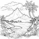 The Hawaiian Islands Coloring Pages 3