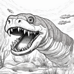 Underwater Titanoboa Proportions Coloring Pages 2