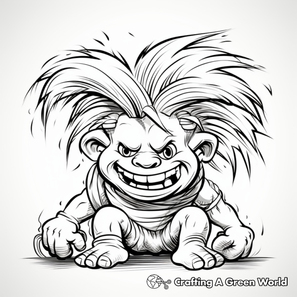 Trolls Coloring Pages - Free &amp; Printable!
