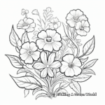 Uplifting Floral Positivity Coloring Pages 2