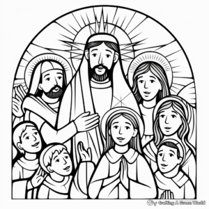 Vibrant Holy Spirit Coloring Pages 3