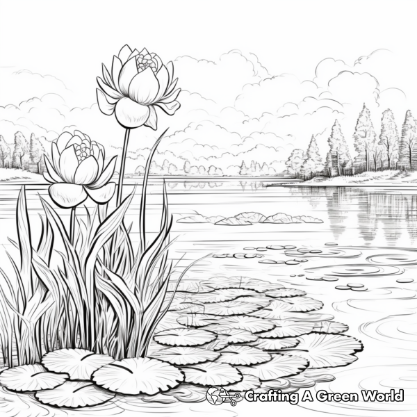 Lily Coloring Pages - Free &amp; Printable!