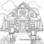 Welcome Home Soldier Homecoming Coloring Pages 3