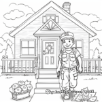 Welcome Home Soldier Homecoming Coloring Pages 4