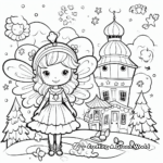 Whimsical Positivity Fairy Tale Coloring Pages 2