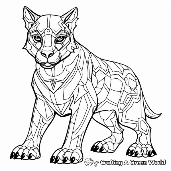Black Panther Animal Coloring Pages - Free & Printable!