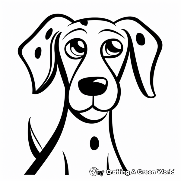 Dalmatian Coloring Pages - Free &amp; Printable!