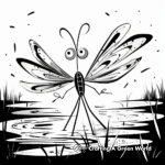 Abstract Firefly Coloring Pages for Artists 4