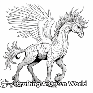 Hippogriff Coloring Pages - Free &amp; Printable!
