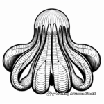 Abstract Octopus Sequence Coloring Pages for Artists 4