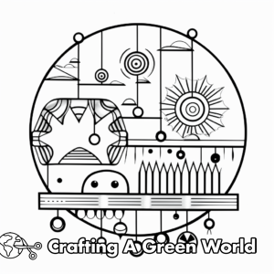 Suncatcher Coloring Pages - Free & Printable!