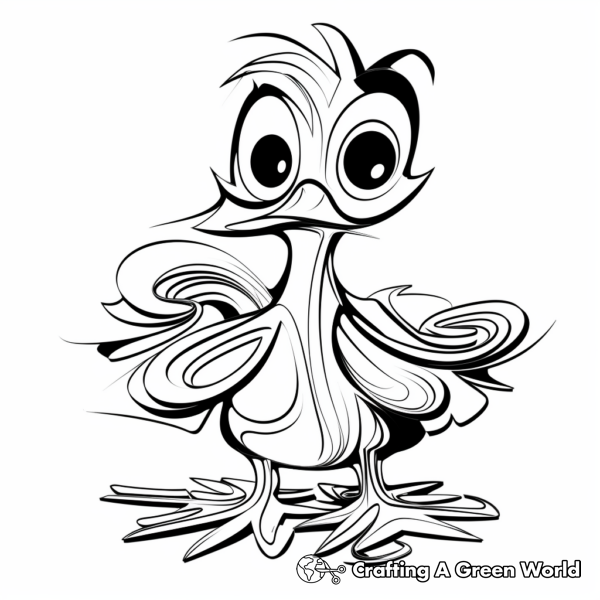 Yellow Duck Coloring Pages - Free & Printable!