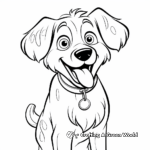 Alluring Australian Shepherd Dog Coloring Pages 4