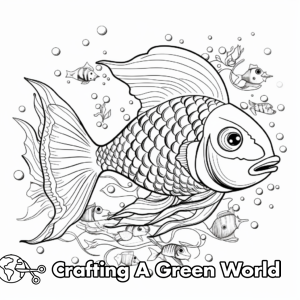 Fish Mandala Coloring Pages - Free & Printable!