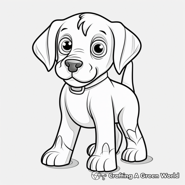 Beagle Puppy Coloring Pages - Free &amp; Printable!
