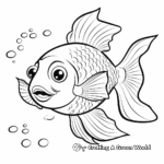 Beautiful Clownfish Coloring Pages 1