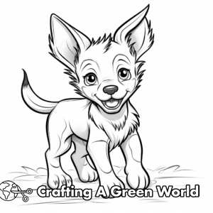 Jackal Coloring Pages - Free &amp; Printable!