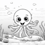 Caribbean Reef Octopus Coloring Pages 2