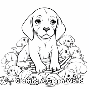Funny Dog Coloring Pages - Free & Printable!