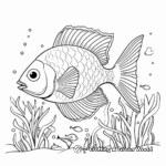 Colorful Coral Reef Fish Coloring Pages 4