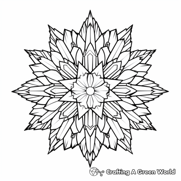 Girly Mandala Coloring Pages - Free &amp; Printable!