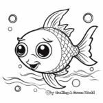 Cute Pufferfish Coloring Pages for Children 3