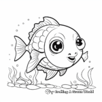 Cute Pufferfish Coloring Pages for Children 4