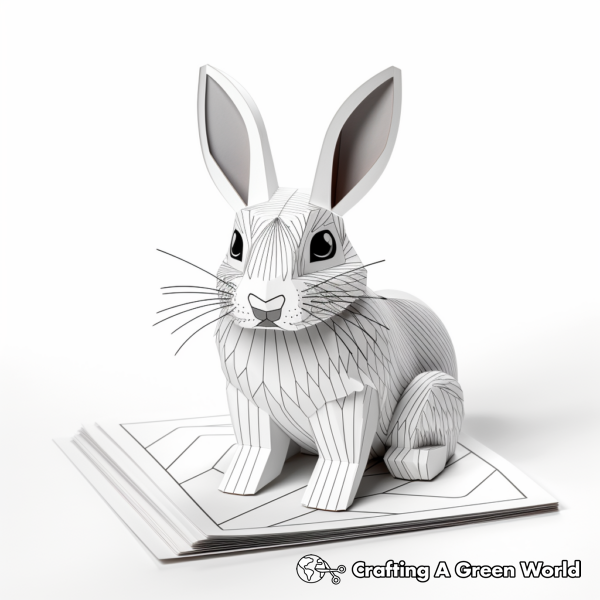 Realistic Rabbit Coloring Pages - Free & Printable!