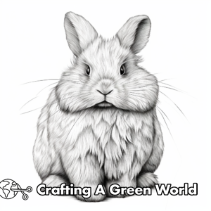 Realistic Rabbit Coloring Pages - Free & Printable!