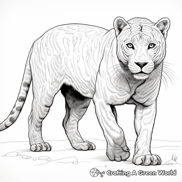 Jaguar Coloring Pages - Free & Printable!