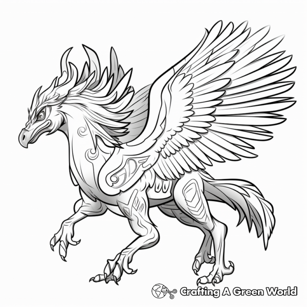 Hippogriff Coloring Pages - Free &amp; Printable!
