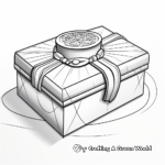 Detailed Ring Box Coloring Pages 3