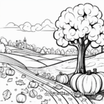 Digital Age Fall Scenery Coloring Pages 2