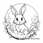 Easter Bunny' Rabbits Coloring Pages 3
