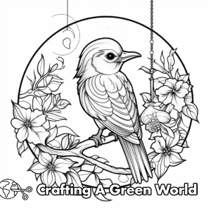 Suncatcher Coloring Pages - Free &amp; Printable!