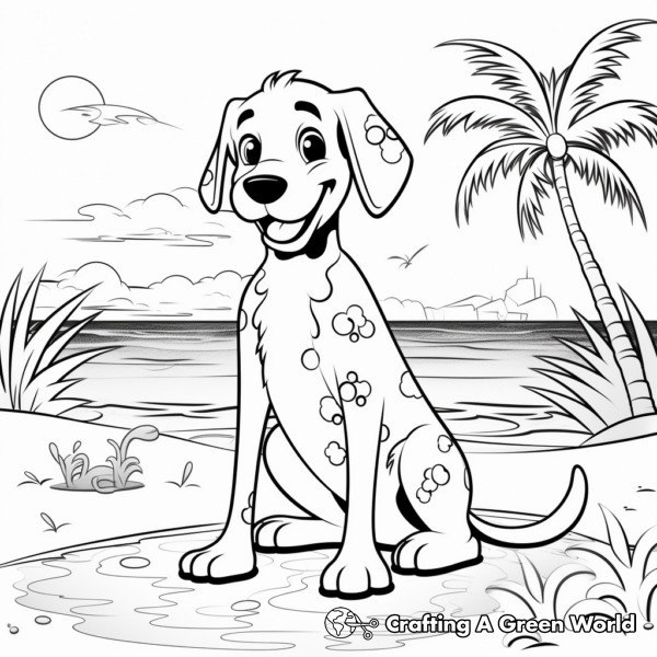 Dalmatian Coloring Pages - Free &amp; Printable!
